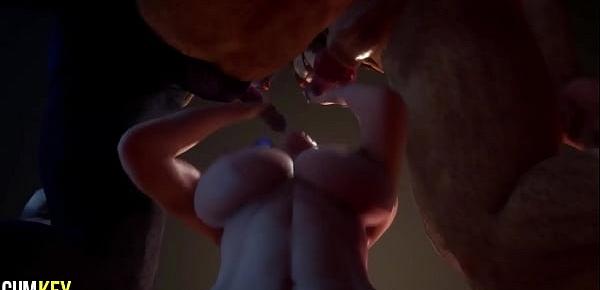  Breeding Furry with Sexy Cat Girl | Big Cock Monster | 3D Porn Wild Life